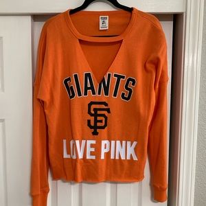 VS PINK SF GIANTS sweater